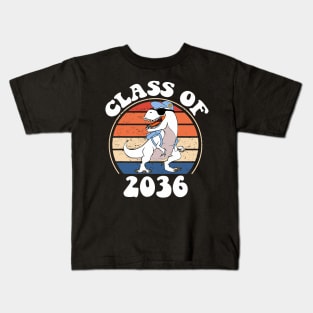 Class Of 2036 Grow With Me Kindergarten First Day Of School Kids T-Shirt